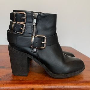 H&M Black Ankle Booties